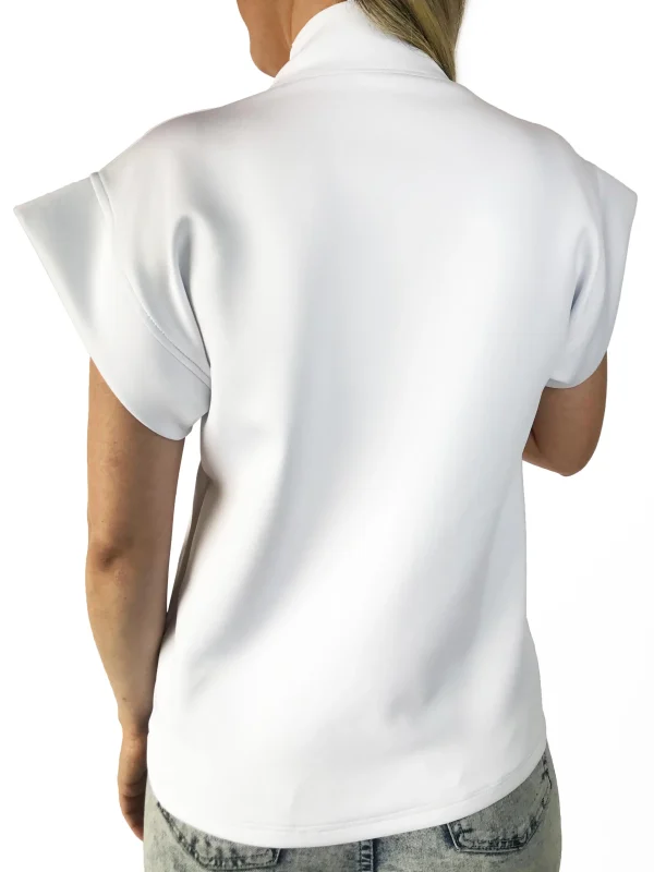 Blusa informal con estampado de Caras. - Imagen 5