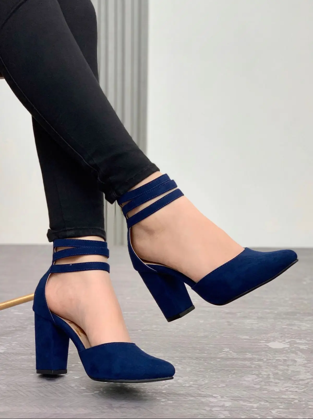 Zapato de tacon doble correa | para mujer - Imagen 2