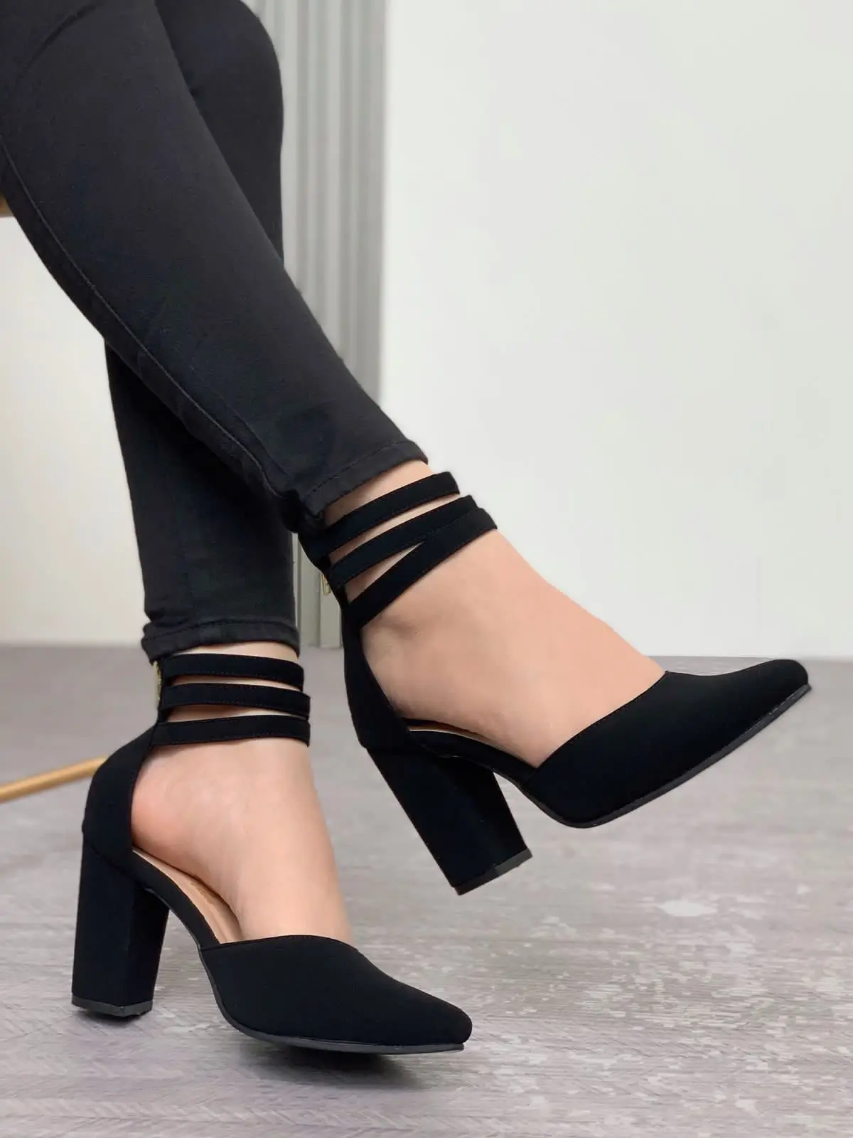 Zapato de tacon doble correa | para mujer - Imagen 4