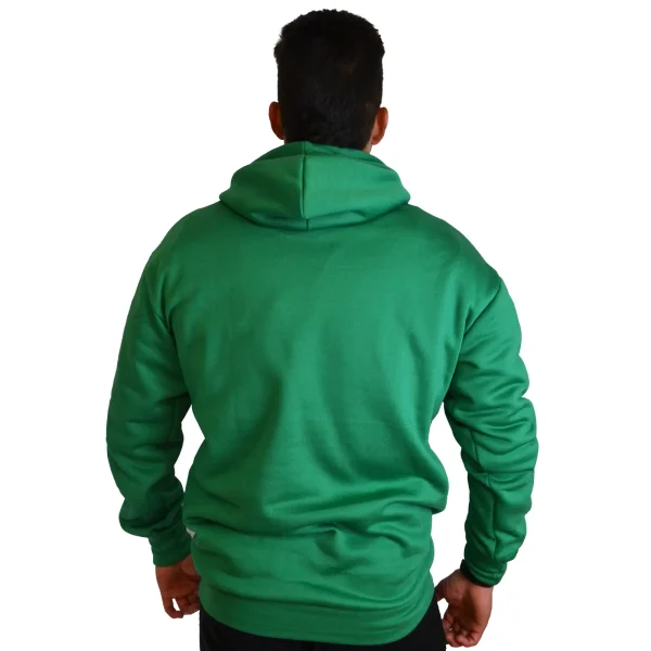 Buzo capotero para hombre color verde cali. - Imagen 3