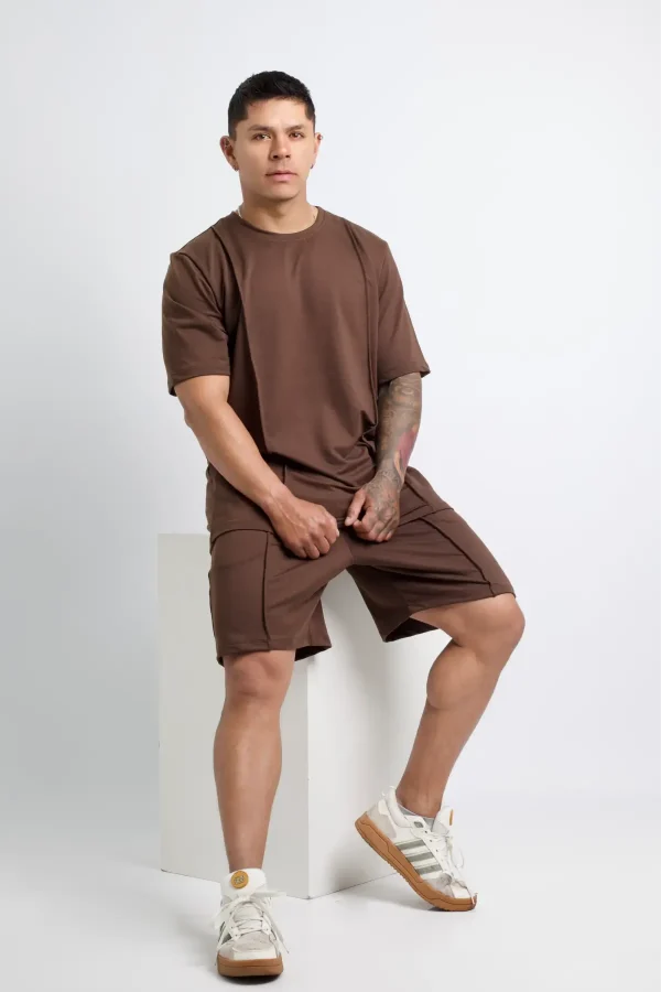 Ropa masculina moderna conjunto deportivo casual para hombres jóvenes y adultos