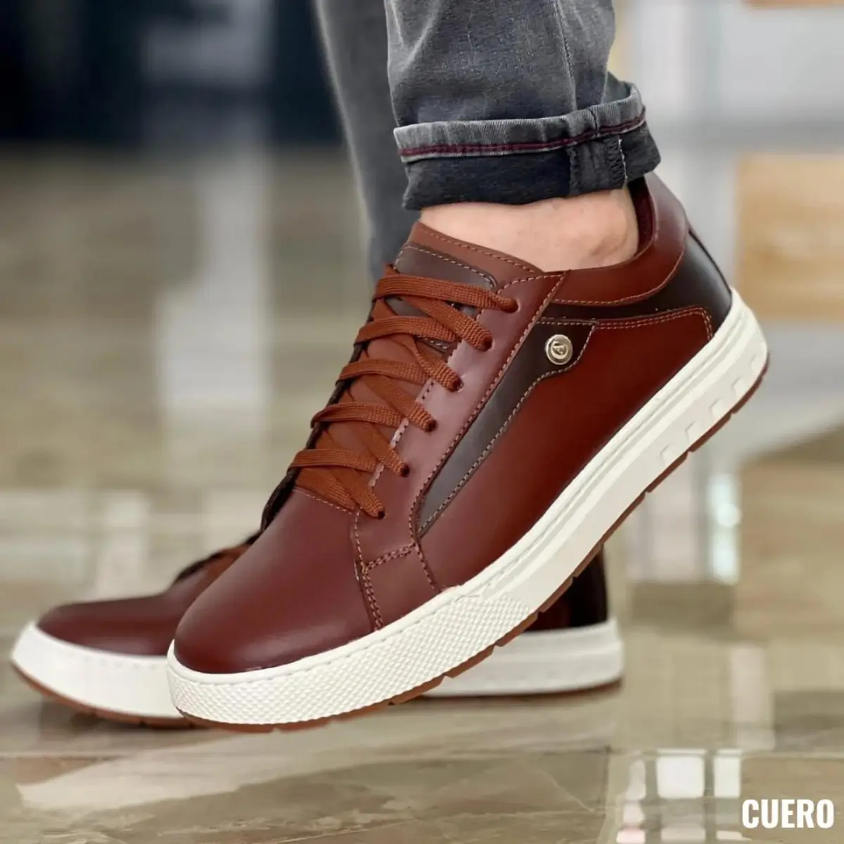 Zapato casual en cuero para hombre | hecho en colombia - Imagen 5