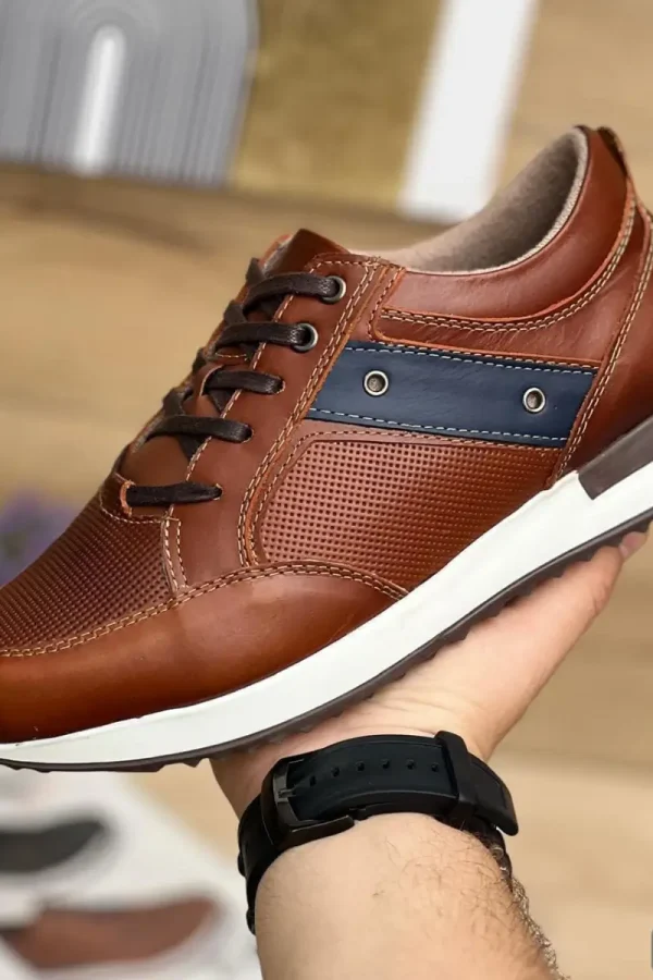 zapato-casual-en-cuero-genuino-para-hombre-color-miel