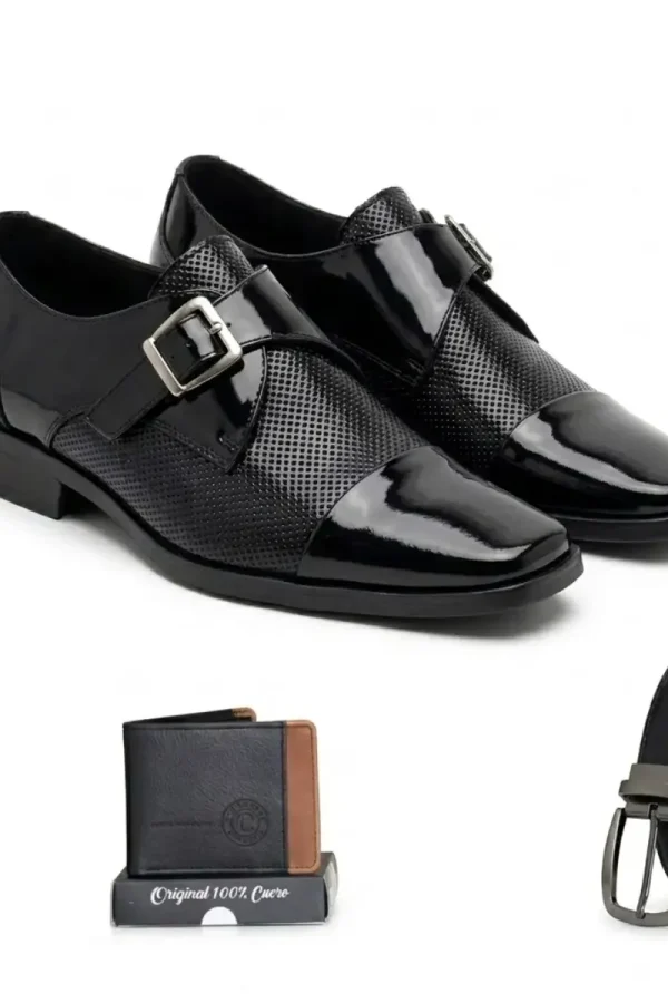 zapato-correa-y-billetera-em-cuero-genuino-para-hombre-color-negro